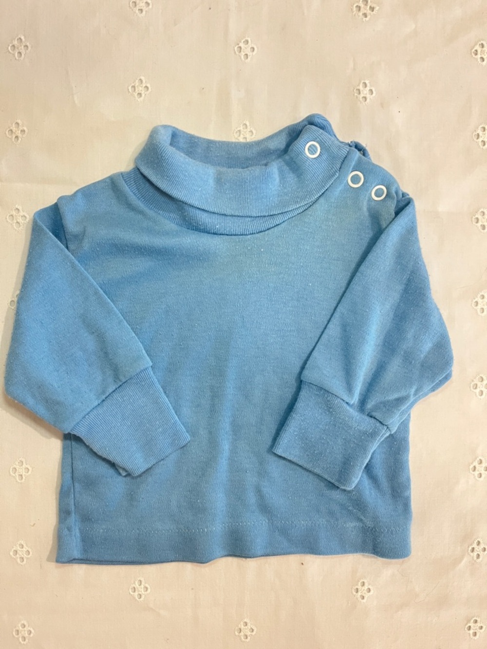 Genuine Vintage Long-Sleeve Baby Top